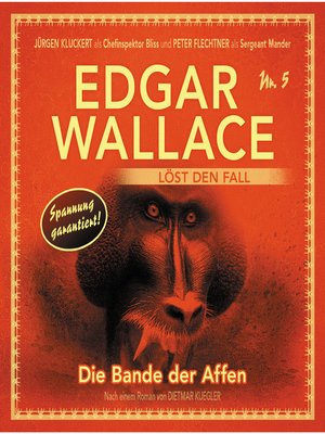 cover image of Edgar Wallace--Edgar Wallace löst den Fall, Nr. 5